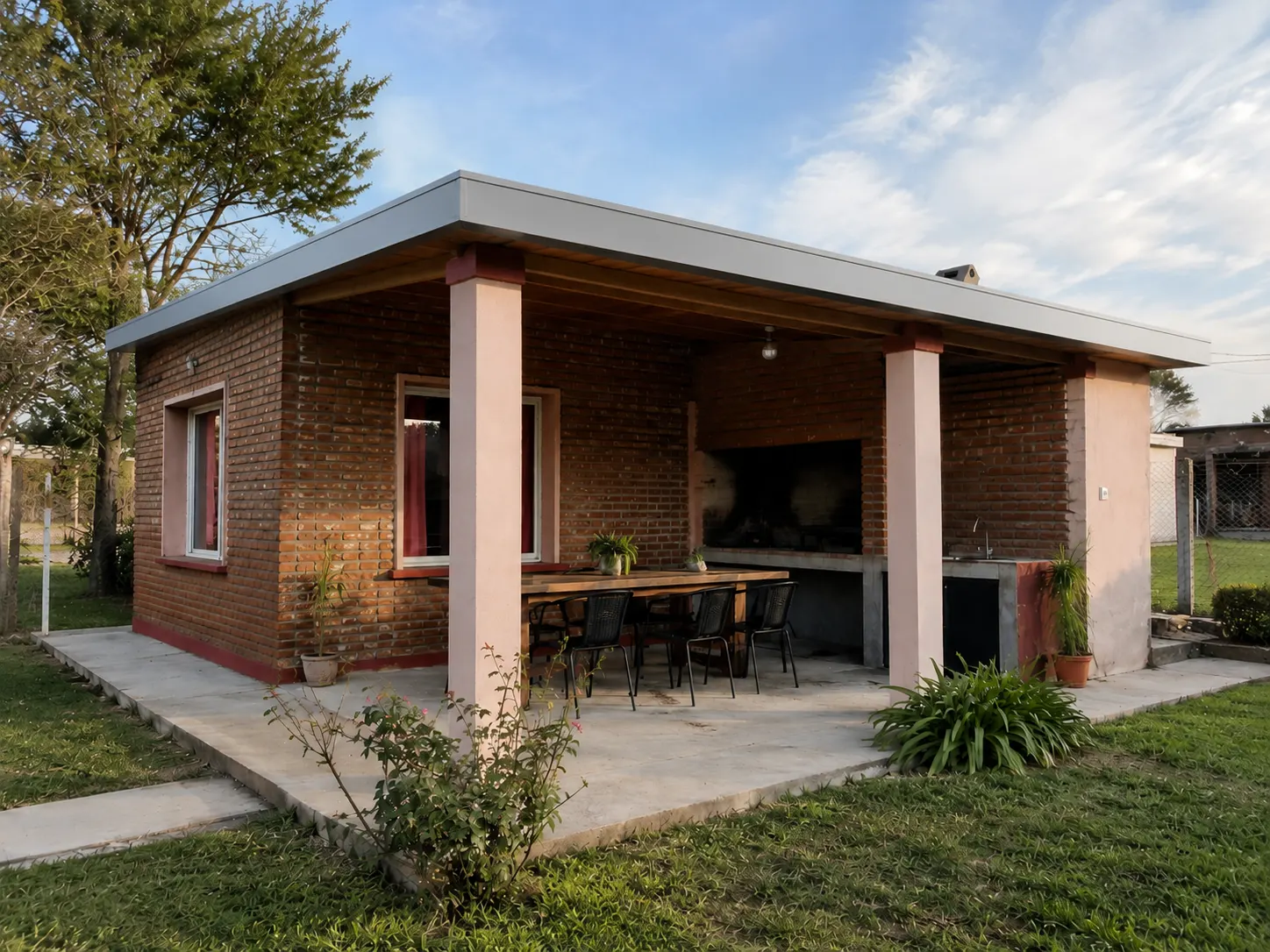 Techo de isopanel en vivienda particular en Montevideo